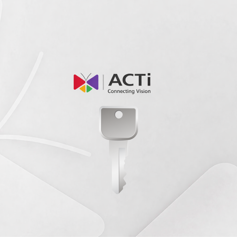 ACTi LCDP1000-00001 – NVR 3 Non-ACTi Camera License (1 Channel)