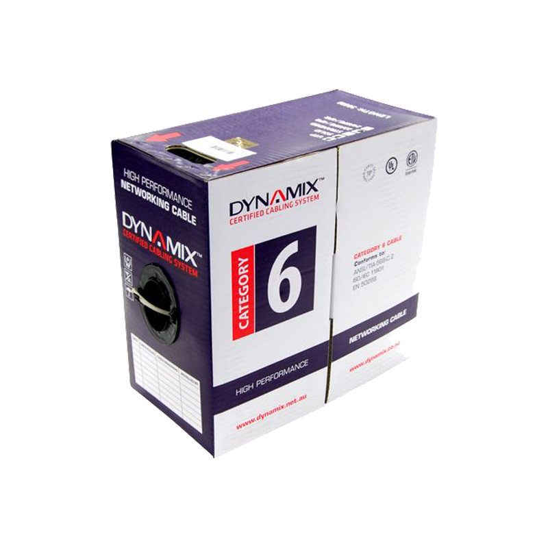 CAT6 Stranded Cable (Access Control) - 305m box, Grey | C-C6-ST-R-GREY